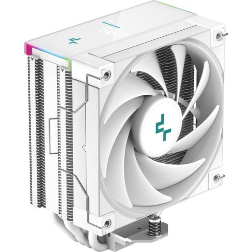 Кулер Deepcool AK400 Digital ARGB Soc-AM5/AM4/1200/1700/1851 белый 4-pin 28dB Al+Cu LCD 220W 695gr Ret (R-AK400-WHADMN-G) [R-AK400-WHADMN-G]