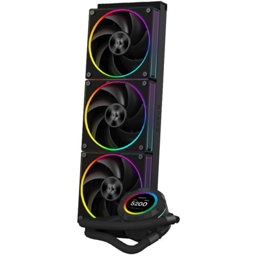 Система водяного охлаждения ID-Cooling SL360 ARGB Soc-AM5/AM4/1200/1700/1851 черный 4-pin 14-30dB Al+Cu LCD 350W Ret [SL360]