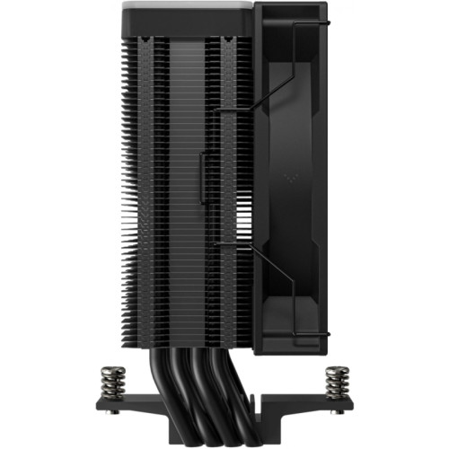Устройство охлаждения(кулер) Deepcool AG400 Bk V2 ARGB Soc-AM5/AM4/1200/1700/1851 черный 4-pin 31.6dB Al+Cu 220W 643gr Ret (R-AG400-BKAMMN-GJD)