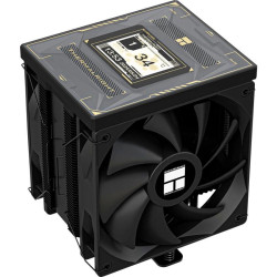 Устройство охлаждения(кулер) Thermalright Burst Assassin Vision 120 Soc-AM5/AM4/1200/1700/1851 черный 4-pin 25.6dB Al+Cu LCD Ret (BA120-VISION-BL)