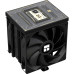 Устройство охлаждения(кулер) Thermalright Burst Assassin Vision 120 Soc-AM5/AM4/1200/1700/1851 черный 4-pin 25.6dB Al+Cu LCD Ret (BA120-VISION-BL)