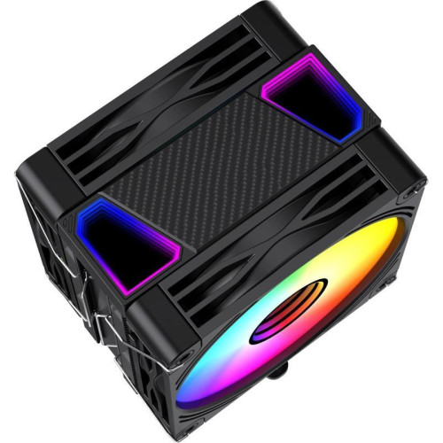 Устройство охлаждения(кулер) Bloody BD-AC230-ARGB1 ARGB Soc-AM5/AM4/1200/1700/1851 черный 4-pin 22-32dB Al+Cu LCD 230W 715gr Ret (BD-AC230-ARGB1-BK)
