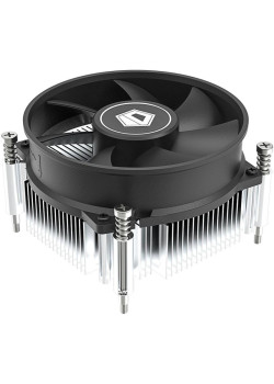 Кулер ID-Cooling DK-19 PWM Soc-1700/1851 черный 4-pin 14-26dB Al 95W 340gr Ret [DK-19 PWM]