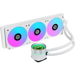 Система водяного охлаждения Lian-Li Galahad II Trinity 360 ARGB Soc-AM5/AM4/1200/1700/1851 белый30dB Al+Cu Ret (G89.GA2T36W.00) [G89.GA2T36W.00]