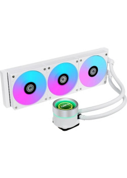 Система водяного охлаждения Lian-Li Galahad II Trinity 360 ARGB Soc-AM5/AM4/1200/1700/1851 белый30dB Al+Cu Ret (G89.GA2T36W.00) [G89.GA2T36W.00]
