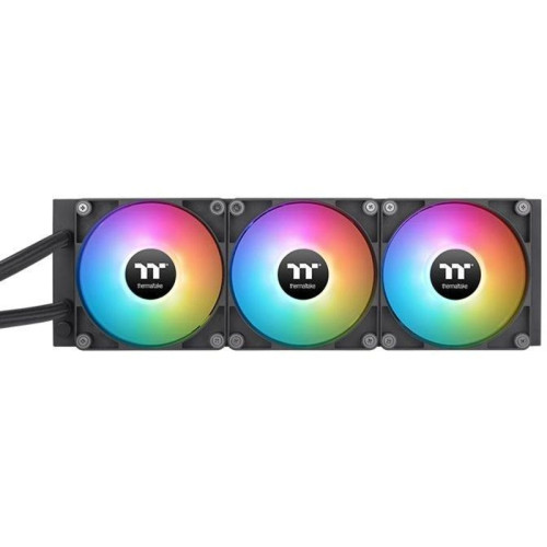 Система водяного охлаждения Thermaltake TH360 V2 Ultra ARGB Soc-AM5/AM4/1200/1700/1851 черный 4-pin 25.8dB Al+Cu LCD Ret (CL-W384-PL12SW-A) [CL-W384-PL12SW-A]