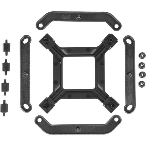 Устройство охлаждения(кулер) PcCooler RT500 TC Soc-AM5/AM4/1200/1700/1851 черный 4-pin 32dB Al+Cu 240W Ret (RT500TC-BKNWYX-GL)