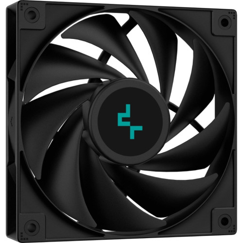 Кулер Deepcool AG400 Soc-AM5/AM4/1200/1700/1851 серебристый/черный 4-pin 18-31.6dB Al+Cu 220W 614gr Ret (R-AG400-BKNNMN-G-1) [R-AG400-BKNNMN-G-1]
