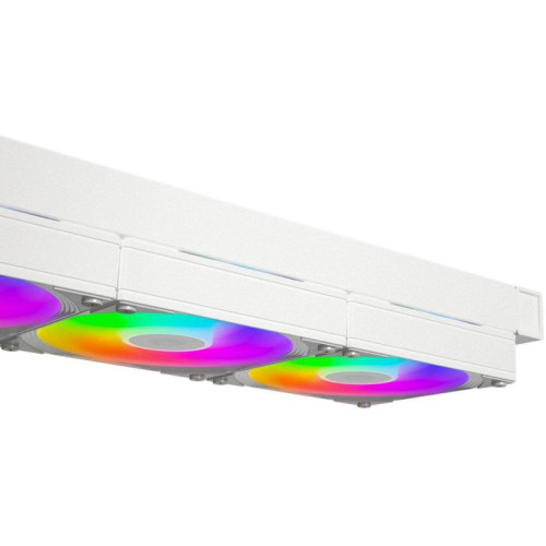 Система водяного охлаждения ID-Cooling FX360 Inf ARGB Soc-AM5/AM4/1200/1700/1851 белый 4-pin 27.2dB Al+Cu 350W Ret (FX360 INF WHITE) [FX360 INF WHITE]