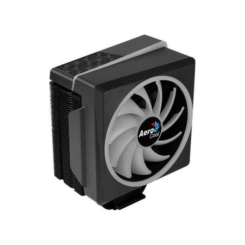 Кулер Aerocool Cylon 4F ARGB Soc-AM5/AM4/1200/1700/1851 черный 4-pin 14-26dB Al+Cu 145W 550gr Ret (CYLON 4F ARGB PWM 4P) [CYLON 4F ARGB PWM 4P]