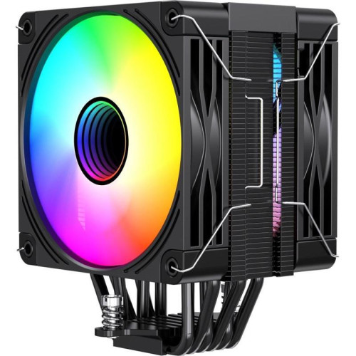 Устройство охлаждения(кулер) Bloody BD-AC230-ARGB1 ARGB Soc-AM5/AM4/1200/1700/1851 черный 4-pin 22-32dB Al+Cu LCD 230W 715gr Ret (BD-AC230-ARGB1-BK)