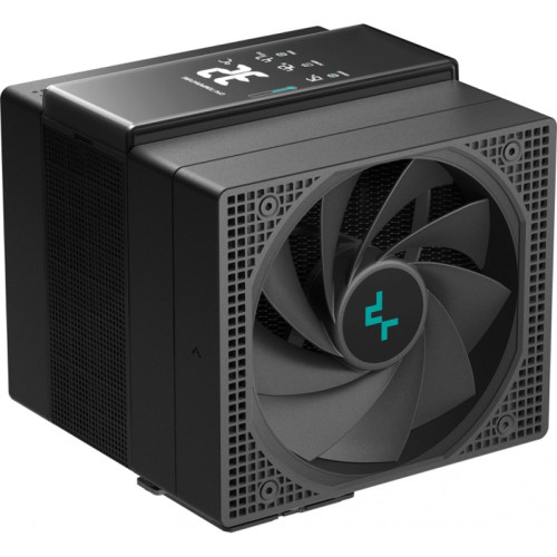 Устройство охлаждения(кулер) Deepcool Assassin IV VC Vision Soc-AM5/AM4/1200/2066/1700/1851 черный 4-pin 22.6-29.3dB Al+Cu LCD 300W 1780gr Ret (R-ASN4-BKNVMD-G) Устройство охлаждения(кулер) Deepcool Assassin IV VC Vision Soc-AM5/AM4/1200/2066/1700/1851 черный 4-pin 22.6-29.3dB Al+Cu LCD 300W 1780gr Ret (R-ASN4-BKNVMD-G)