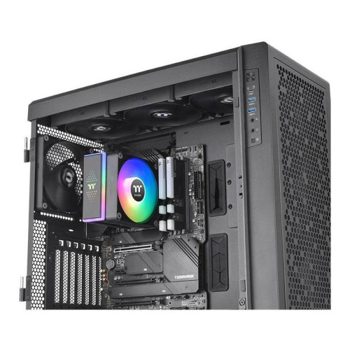 Кулер Thermaltake Astria 200 ARGB Soc-AM5/AM4/1200/1700/1851 черный 4-pin 26.8dB Al 210W Ret (CL-P119-AL12SW-A) [CL-P119-AL12SW-A]