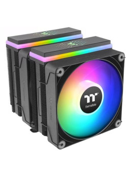 Кулер Thermaltake Astria 600 ARGB Soc-AM5/AM4/1200/1700/1851 черный 4-pin 26.8dB Al 265W Ret (CL-P121-CA12SW-A) [CL-P121-CA12SW-A]