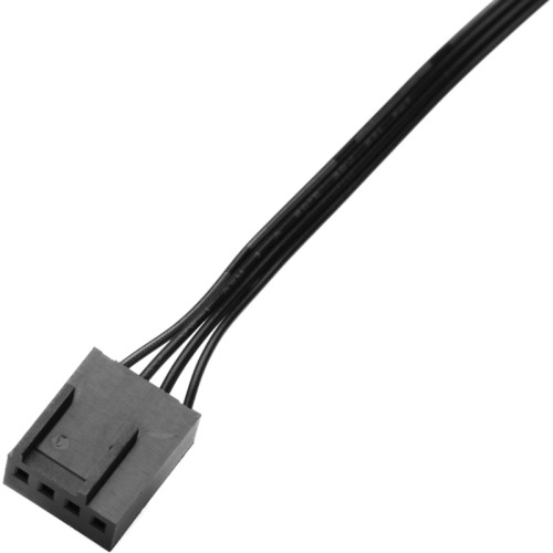 Кулер ID-Cooling DK-19 PWM Soc-1700/1851 черный 4-pin 14-26dB Al 95W 340gr Ret [DK-19 PWM]