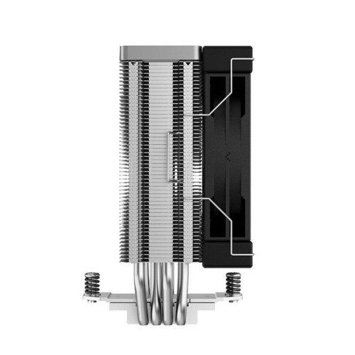Кулер Deepcool AK400 Soc-AM5/AM4/1200/1700/1851 черный 4-pin 29-29dB Al+Cu 220W 661gr Ret (R-AK400-BKNNMN-G-1) [R-AK400-BKNNMN-G-1]