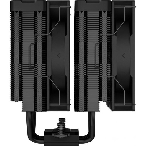 Кулер Deepcool AG620 Digital Bk ARGB Soc-AM5/AM4/1200/1700/1851 черный/белый 4-pin 29.4dB Al+Cu LCD 260W 1370gr Ret (R-AG620-BKADMN-G-2) [R-AG620-BKADMN-G-2]