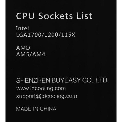 Кулер ID-Cooling DK-03 Rainbow RGB Soc-AM5/AM4/1200/1700/1851 черный/белый 4-pin 14-26dB 100W 250gr Ret [DK-03 RAINBOW]