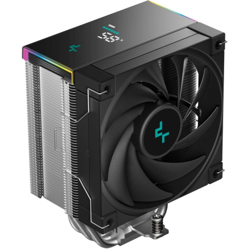 Устройство охлаждения(кулер) Deepcool AK500S Digital SE Soc-AM5/AM4/1200/1700/1851 черный 4-pin 28dB Al+Cu LCD 240W 864gr Ret (R-AK500S-BKADMN-GJD)