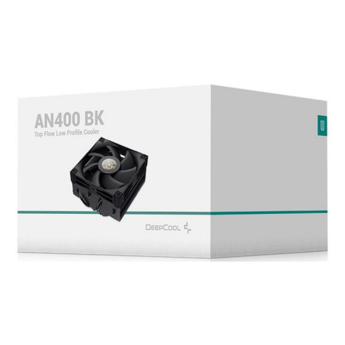 Кулер Deepcool AN400 Soc-AM5/AM4/1200/1700/1851 черный 4-pin 23.2dB Al+Cu 431.4gr Ret (R-AN400-BKWNMN-G) [R-AN400-BKWNMN-G]