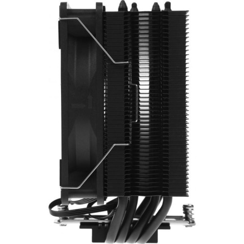 Кулер Oklick OG-CPC180FRGB-PWM1 RGB Soc-AM5/AM4/1151/1200/2066/2011/1700 черный 4-pin 20dB Al+Cu 180W 820gr Ret [OG-CPC180FRGB-PWM1]