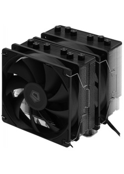 Кулер ID-Cooling SE-206-XT Soc-AM5/AM4/1151/1200/2066/1700 черный 4-pin 15-35dB Al+Cu 250W 1100gr Ret [SE-206-XT]