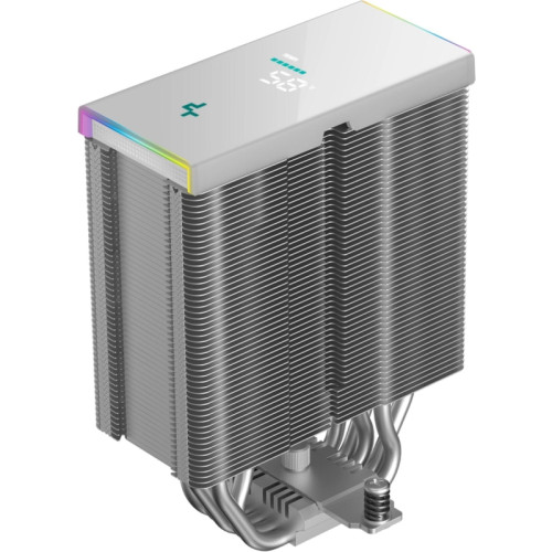 Устройство охлаждения(кулер) Deepcool AK500S Digital SE Wh Soc-AM5/AM4/1200/1700/1851 белый 4-pin 28dB Al+Cu LCD 240W 864gr Ret (R-AK500S-WHADMN-GJD) Устройство охлаждения(кулер) Deepcool AK500S Digital SE Wh Soc-AM5/AM4/1200/1700/1851 белый 4-pin 28dB Al+Cu LCD 240W 864gr Ret (R-AK500S-WHADMN-GJD)