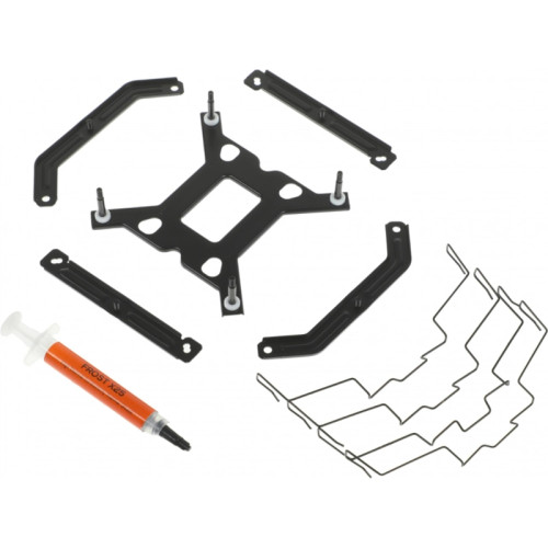 Кулер ID-Cooling SE-224-XTS Soc-AM5/AM4/1200/1700/1851 черный 4-pin 29dB Al+Cu 220W 650gr Ret (SE-224-XTS BLACK) [SE-224-XTS BLACK]