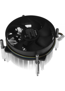 Кулер Digma D-CPC110-PWM3 92x92x25mm Soc-1200/1150/1151/1155 черный 4-pin 25dB Al+Cu 110W 350gr Ret [D-CPC110-PWM3]