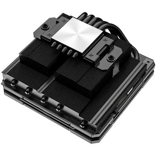Кулер для процессора/ CPU Cooler ID-COOLING IS-55 BLACK (150W, 4-pin PWM, 55mm, Al/Cu, 5x6mm, 1x120mm, 54.6CFM, 31.2dBA, 2000RPM, S: 1851/1700/1200/115X, AM5/AM4, Black)