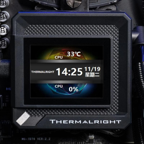 Система водяного охлаждения Thermalright Frozen Warframe SE 360 ARGB Soc-AM5/AM4/1151/1200/2066/2011/1700 черный 4-pin 29.8dB Al LCD Ret (F-WFRAME-SE-360-BL-ARGB)