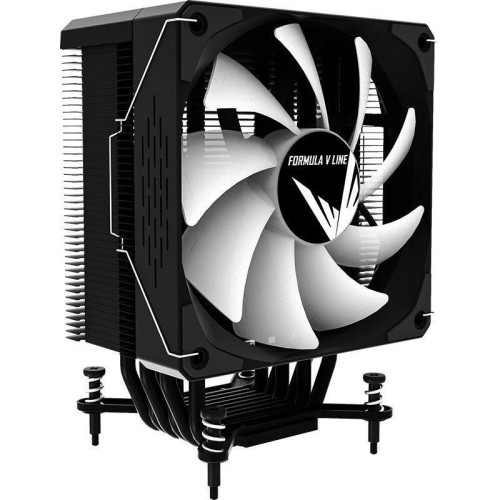 Кулер Formula Ice Burg EX ARPW 6P ARGB Soc-AM5/AM4/1200/1700/1851 черный 4-pin 17-34dB Al+Cu 220W Ret [ICE BURG EX ARPW 6P]