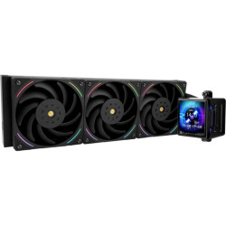 Система водяного охлаждения Thermalright Elite Vision 360 ARGB Soc-AM5/AM4/1200/1700/1851 черный 4-pin 27.7dB Al LCD Ret (E-VISION-360-BL-ARGB)