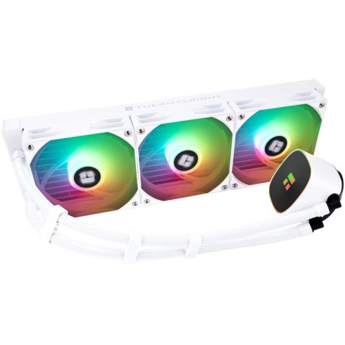 Система водяного охлаждения Thermalright Frozen Horizon 360 V2 ARGB Soc-AM5/AM4/1200/1700/1851 белый 4-pin 29.5dB Al Ret (F-HORIZON-360-WH-V2)