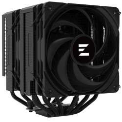 Кулер Zalman CNPS14X DUO Soc-AM5/AM4/1200/1700/1851 черный 4-pin 29.7dB Al+Cu 270W 1160gr Ret (CNPS14X DUO BLACK) [CNPS14X DUO BLACK]