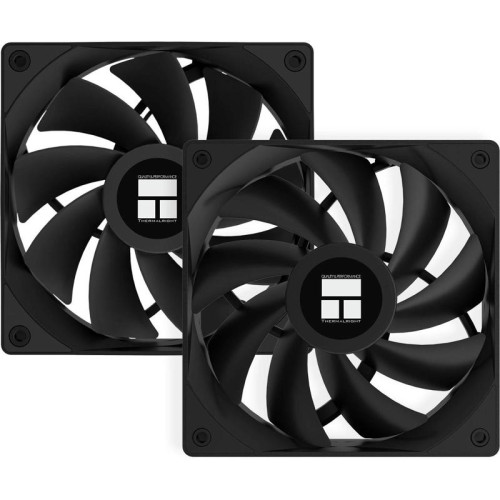 Устройство охлаждения(кулер) Thermalright Burst Assassin Vision 120 Soc-AM5/AM4/1200/1700/1851 черный 4-pin 25.6dB Al+Cu LCD Ret (BA120-VISION-BL)