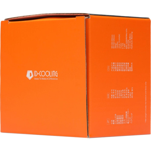 Кулер ID-Cooling DK-19 PWM Soc-1700/1851 черный 4-pin 14-26dB Al 95W 340gr Ret [DK-19 PWM]