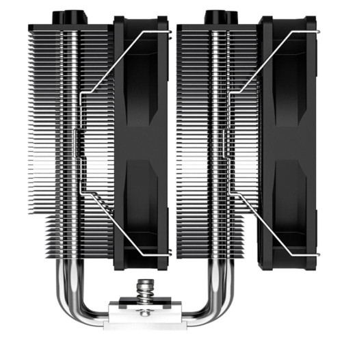 Кулер ID-Cooling SE-206-XT Soc-AM5/AM4/1151/1200/2066/1700 черный 4-pin 15-35dB Al+Cu 250W 1100gr Ret [SE-206-XT]
