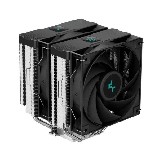 Кулер Deepcool AG620 Digital Soc-AM5/AM4/1151/1200/2066/1700 черный 4-pin 29.4dB Al+Cu LCD 260W 1370gr Ret (R-AG620-BKNDMN-G-1) [R-AG620-BKNDMN-G-1]