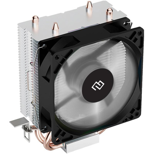 Кулер Digma D-CPC110-PWM1 90x90x25mm Soc-AM4/1151/1200 черный 4-pin 23dB Al+Cu 110W 247gr Ret [D-CPC110-PWM1]