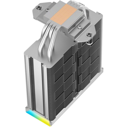 Устройство охлаждения(кулер) Deepcool AK400 Digital SE Wh ARGB Soc-AM5/AM4/1200/1700/1851 белый 4-pin 19-28dB Al+Cu LCD 220W 812gr Ret (R-AK400-WHADMN-GJD)