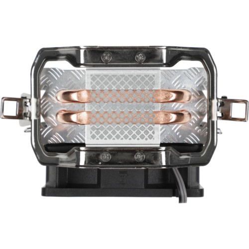 Кулер Deepcool Ice Edge Mini FS V2.0 Soc-AM5/AM4/1200/1700/1851 черный/синий 3-pin 25dB Al+Cu 100W 276gr Ret (DP-MCH2-IEMV2) [DP-MCH2-IEMV2]