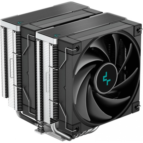 Кулер Deepcool AK620 Soc-AM5/AM4/1200/1700/1851 черный 4-pin 11-28dB Al+Cu 260W 1456gr Ret (R-AK620-BKNNMT-G) [R-AK620-BKNNMT-G]
