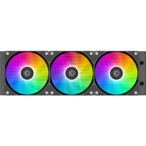 Система водяного охлаждения ID-Cooling SL360 XE ARGB Soc-AM5/AM4/1200/1700/1851 черный 4-pin 14-30dB Al+Cu LCD 350W Ret [SL360 XE]