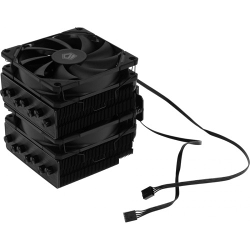 Кулер ID-Cooling SE-207-XT ADVANCED Soc-AM5/AM4/1200/1700/1851 черный 4-pin 15-35dB Al+Cu 280W 1020gr Ret [SE-207-XT ADVANCED]