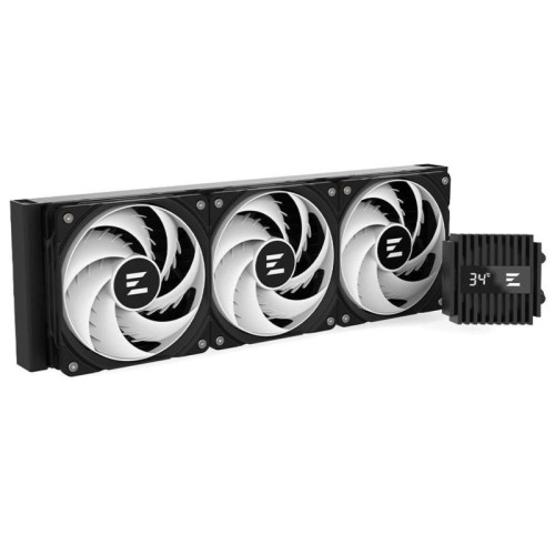 Система водяного охлаждения Zalman Alpha2 A36 ARGB Soc-AM5/AM4/1151/1200/2066/2011/1700 черный 4-pin 29.7dB Al LCD 350W Ret (ALPHA2 A36 BLACK) [ALPHA2 A36 BLACK]