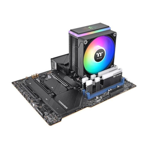 Кулер Thermaltake Astria 200 ARGB Soc-AM5/AM4/1200/1700/1851 черный 4-pin 26.8dB Al 210W Ret (CL-P119-AL12SW-A) [CL-P119-AL12SW-A]