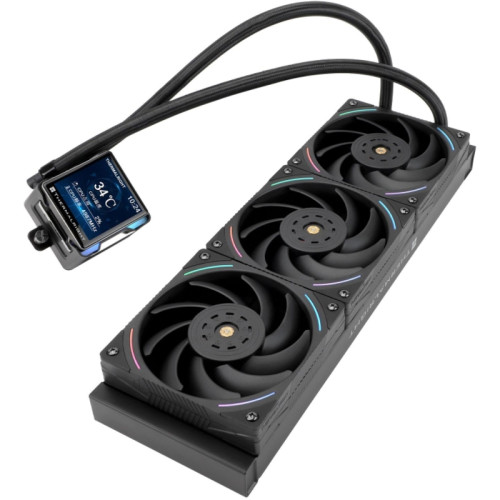 Система водяного охлаждения Thermalright Elite Vision 360 ARGB Soc-AM5/AM4/1200/1700/1851 черный 4-pin 27.7dB Al LCD Ret (E-VISION-360-BL-ARGB) Система водяного охлаждения Thermalright Elite Vision 360 ARGB Soc-AM5/AM4/1200/1700/1851 черный 4-pin 27.7dB Al LCD Ret (E-VISION-360-BL-ARGB)