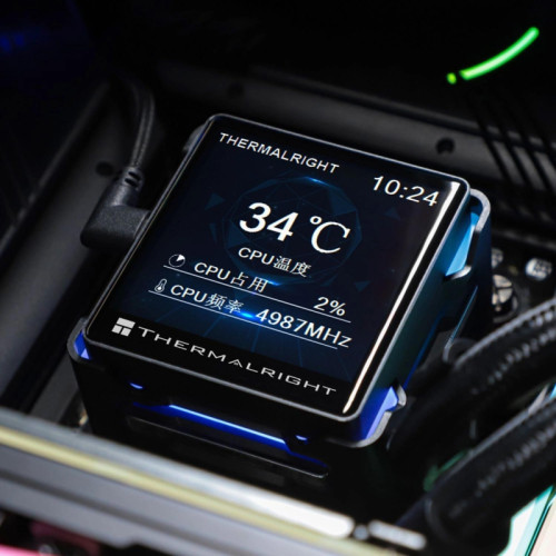 Система водяного охлаждения Thermalright Elite Vision 360 ARGB Soc-AM5/AM4/1200/1700/1851 черный 4-pin 27.7dB Al LCD Ret (E-VISION-360-BL-ARGB) Система водяного охлаждения Thermalright Elite Vision 360 ARGB Soc-AM5/AM4/1200/1700/1851 черный 4-pin 27.7dB Al LCD Ret (E-VISION-360-BL-ARGB)