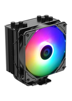 Кулер ID-Cooling SE-224-XTS ARGB Soc-AM5/AM4/1200/1700/1851 черный 4-pin 29dB Al+Cu 220W 650gr Ret (SE-224-XTS ARGB) [SE-224-XTS ARGB]